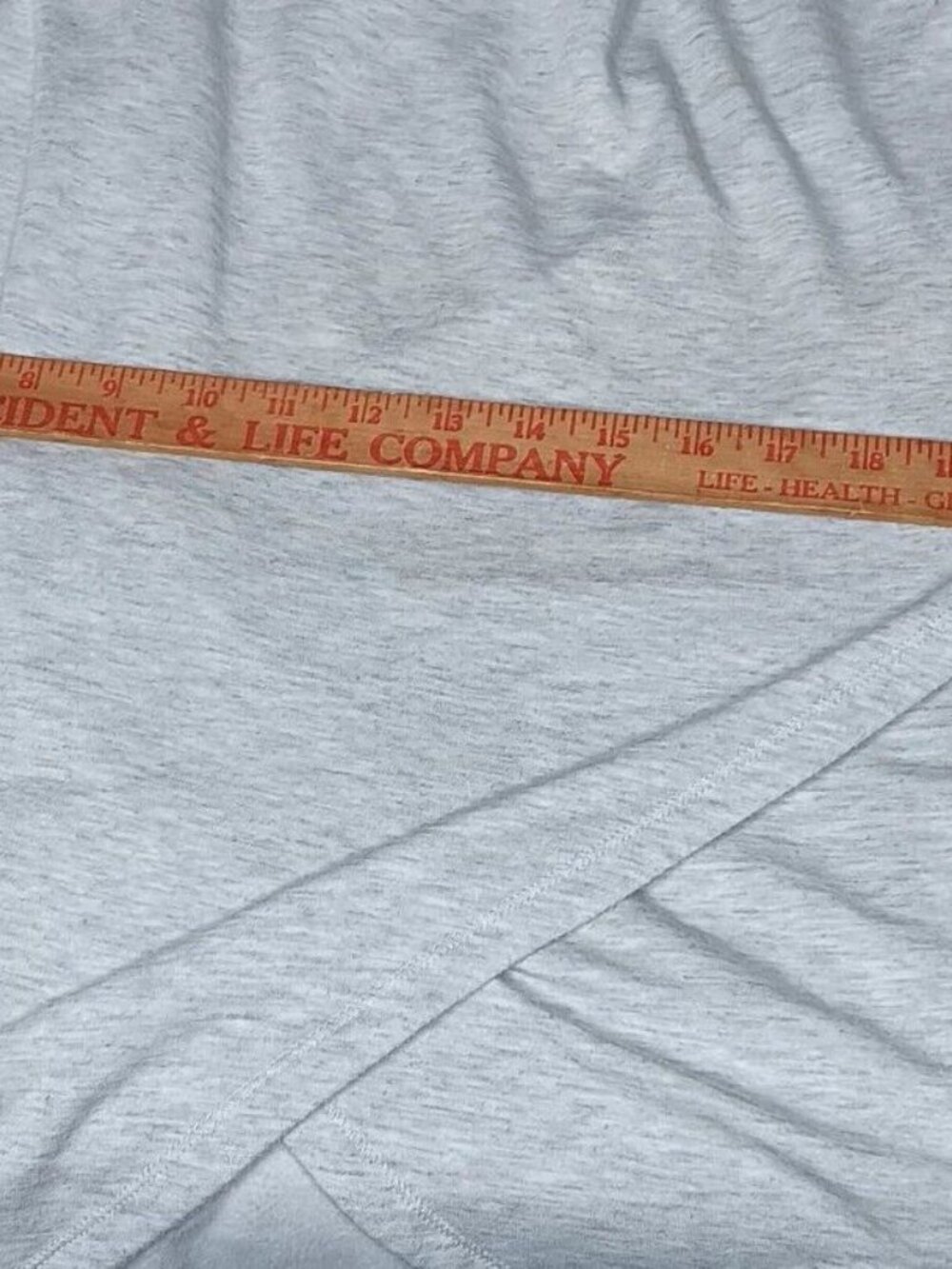 Athleta Purana Wrap Sweatshirt Large Gray Heather Ribbed Long Sleeve Top - Picture 6 of 15
